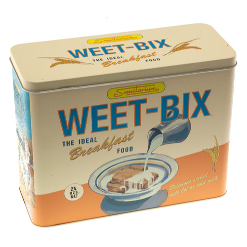 Rojo Weet-Bix Box Tin Canister