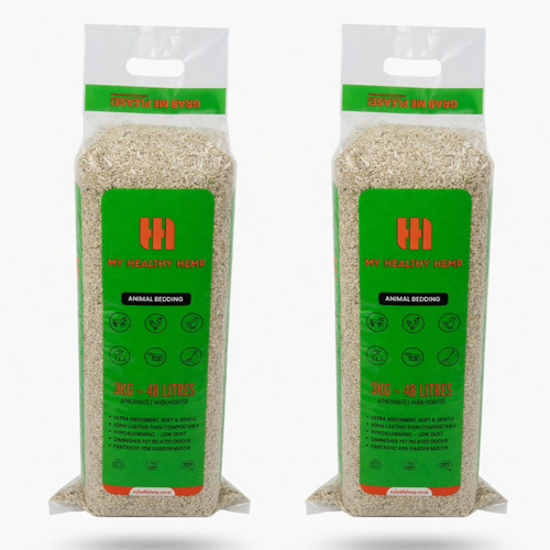 My Healthy Hemp Animal Bedding 2 x 3kg