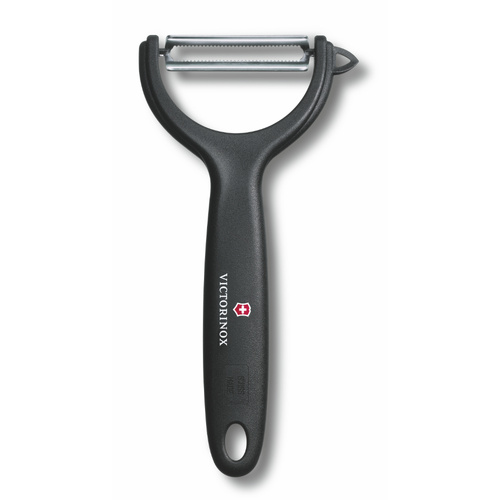 Victorinox Tomato & Kiwi Peeler Micro Serrated Double Edge , Black