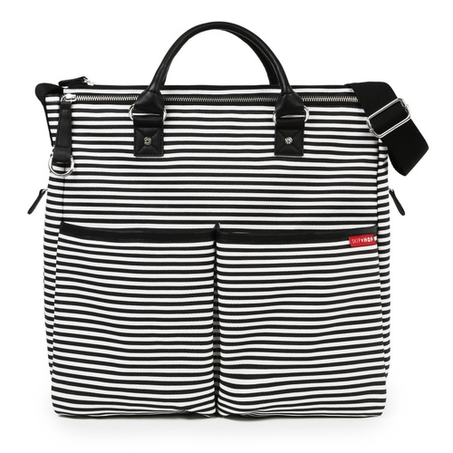 SKIP HOP DUO SPECIAL EDITION NAPPY DIAPER BABY BAG W/ CHANGING MAT STRIPE SH200350