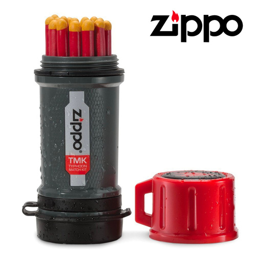 New Zippo Typhoon Match Kit  Match Tube + 15 Typhoon Matches + 3 Strike Pads