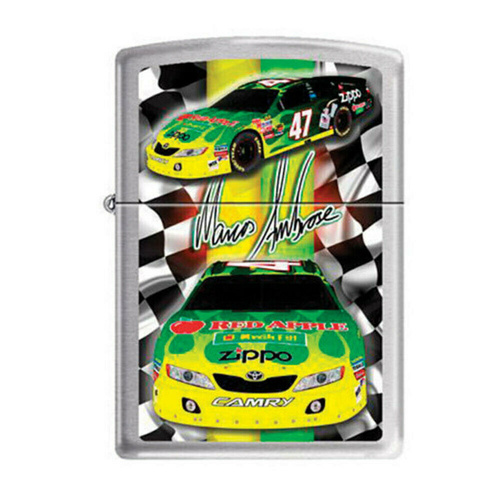 NEW ZIPPO STREET CHROME POLISH MARCUS AMBROSE 200 LIGHTER
