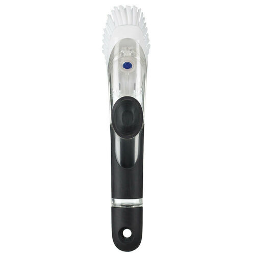 NEW OXO GOOD GRIPS SOAP DISPENSING DISH BRUSH SOFT GRIP