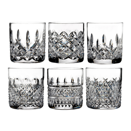 Waterford Lismore Crystal Heritage Whiskey Tumbler , Set of 6