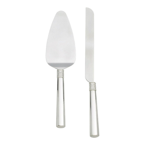 Wedgwood Vera Wang With Love Silver Giftware Cake & Trowel Set