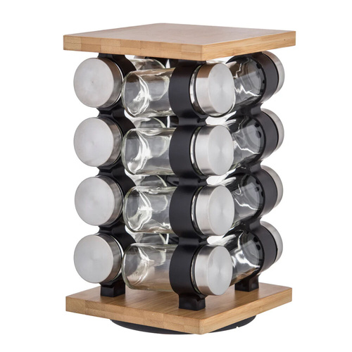 Davis & Waddell Romano Spice Jar Set with Rack 16 Piece