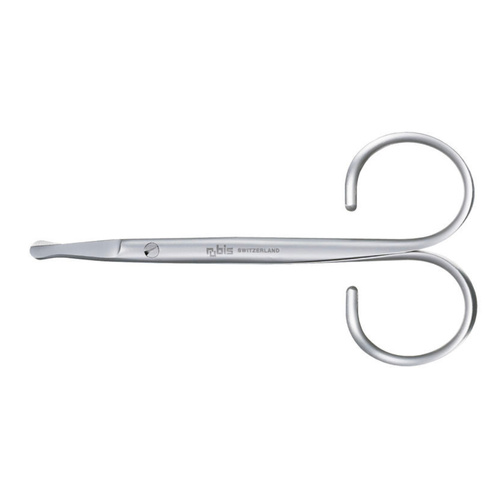Rubis Nose and Ear Trimmer Scissors Stainless , 8.1665.09