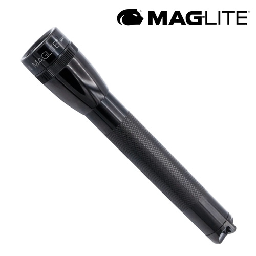 NEW MAGLITE 2AA BLACK FLASHLIGHT USA 