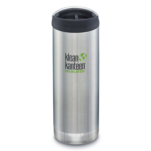 Klean Kanteen TKWide 32oz 946ml Insulated W/ Cafe Cap Drink Bottle , Stainless