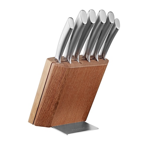 Scanpan Classic Oak 7 Piece Knife Block Set 7pc , 18381