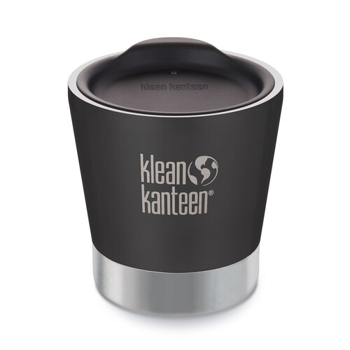 New KLEAN KANTEEN 8oz 237ml VACUUM INSULATED TUMBLER SHALE BLACK