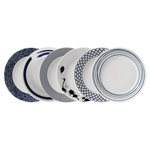 Royal Doulton Pacific 23cm Pasta Bowl Set of 6 , 6pc