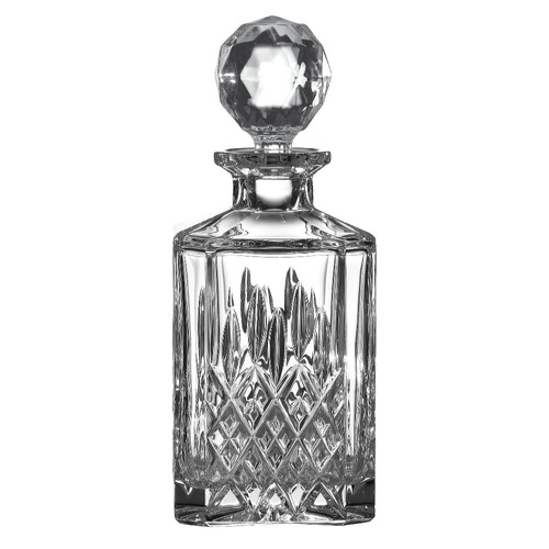 Royal Doulton Highclere Premium Crystal Square Spirit Decanter , 800ml