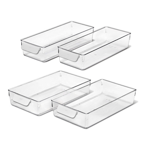 OXO Good Grips Refrigerator Bin 4 Piece Starter Set , 4pc