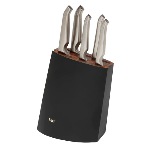 Furi Pro Angular 6pc Knife Block Set - 6 Piece