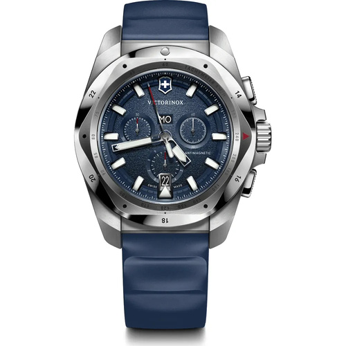 Victorinox Swiss Army I.N.O.X. 43 Chrono Watch Blue 241984