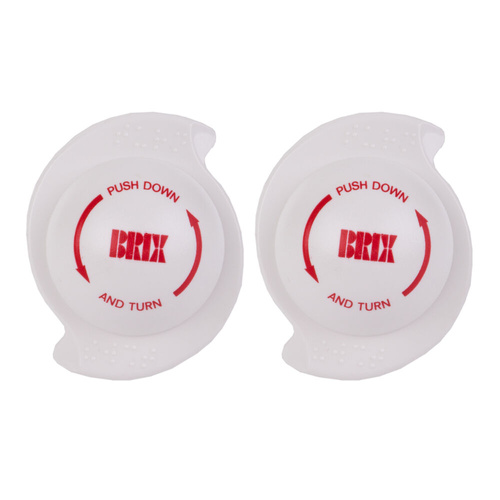 Brix Multigrip Safety Cap Bottle Opener , Set of 2