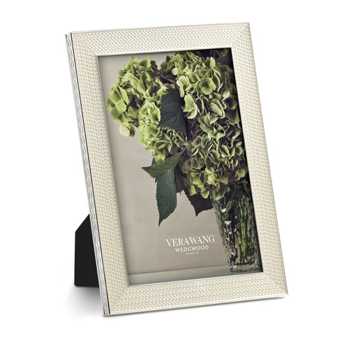 Wedgwood Vera Wang With Love Nouveau Silver Frame 5"x7"