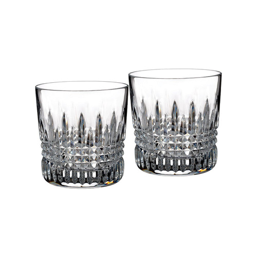 Waterford Crystal Lismore Diamond DOF Tumbler Pair 265ml  Set of 2