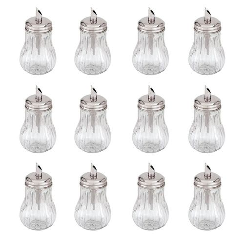 Trenton Glass Sugar Dispenser 285ml Tilt a Spoon Set of 12