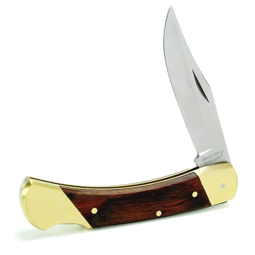 SCHRADE UNCLE HENRY BEAR PAW LOCKBACK FOLDING POCKET KNIFE + POUCH LB7
